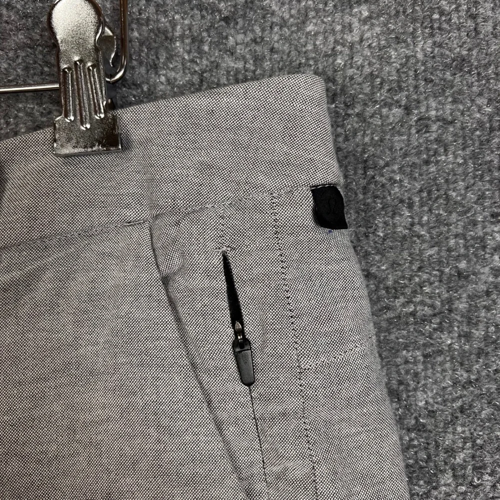 Lululemon Commission Shorts Mens 36 Gray Excellent Athletic Golf Casual 9 Inch